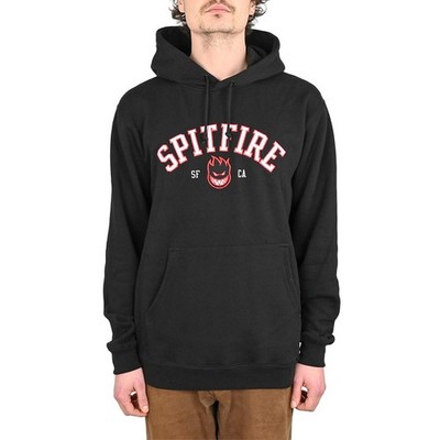 Spitfire Team Bighead Pullover Hoodie - Schwarz