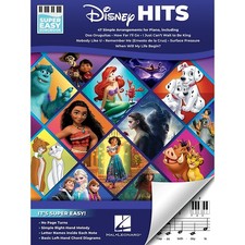 Hal Leonard Disney Hits Super Easy Songbook