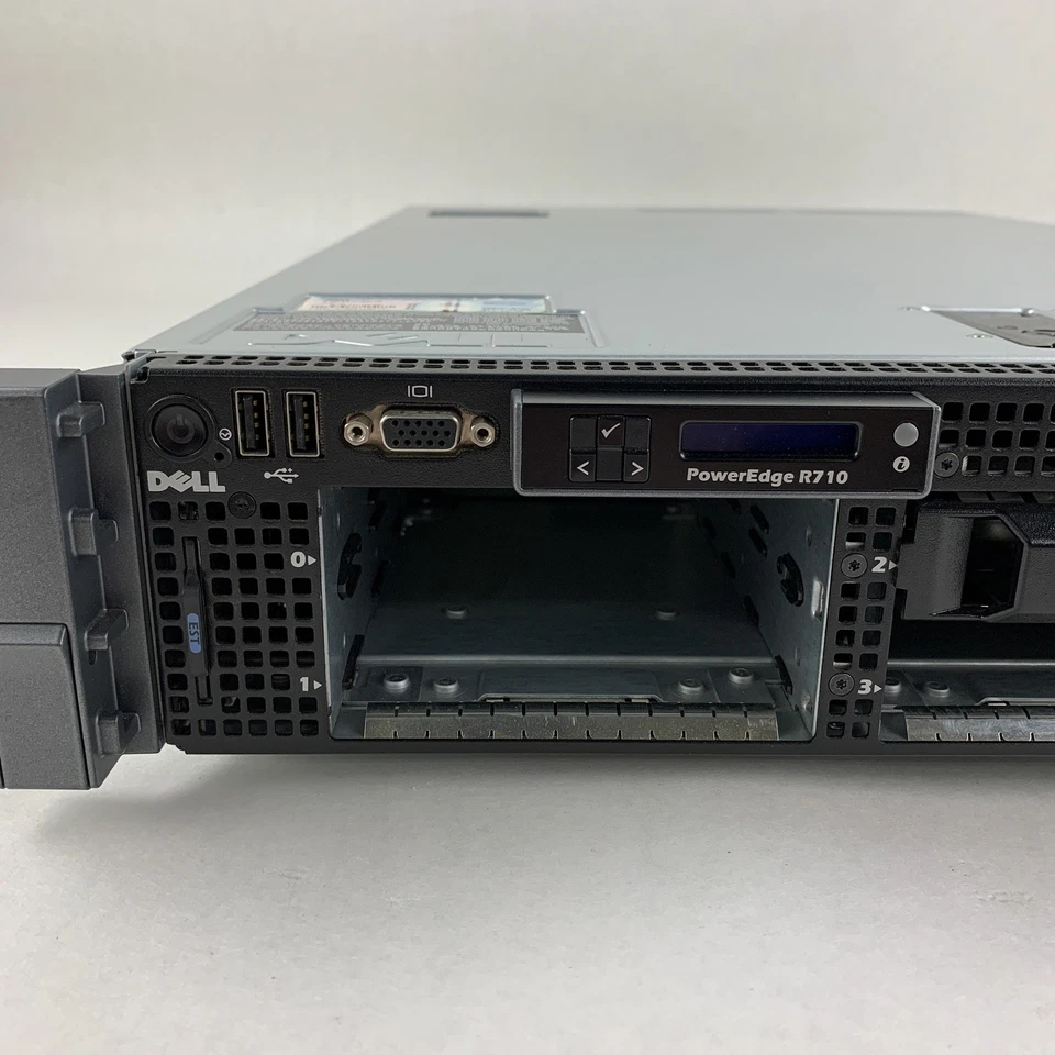 Dell PowerEdge R710 x1 Intel Xeon E5504 2.00 GHz 24 GB RAM No HDD No OS No CD - Image 3 of 4