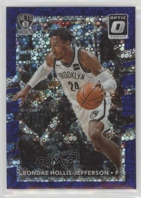 2017 Donruss Optic Fast Break Purple Prizm /155 Rondae Hollis-Jefferson #14 s3g