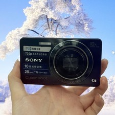 Sony Cyber-shot DSC-W690 16.1MP CCD Vintage Digital Camera - 100 Working-Black.
