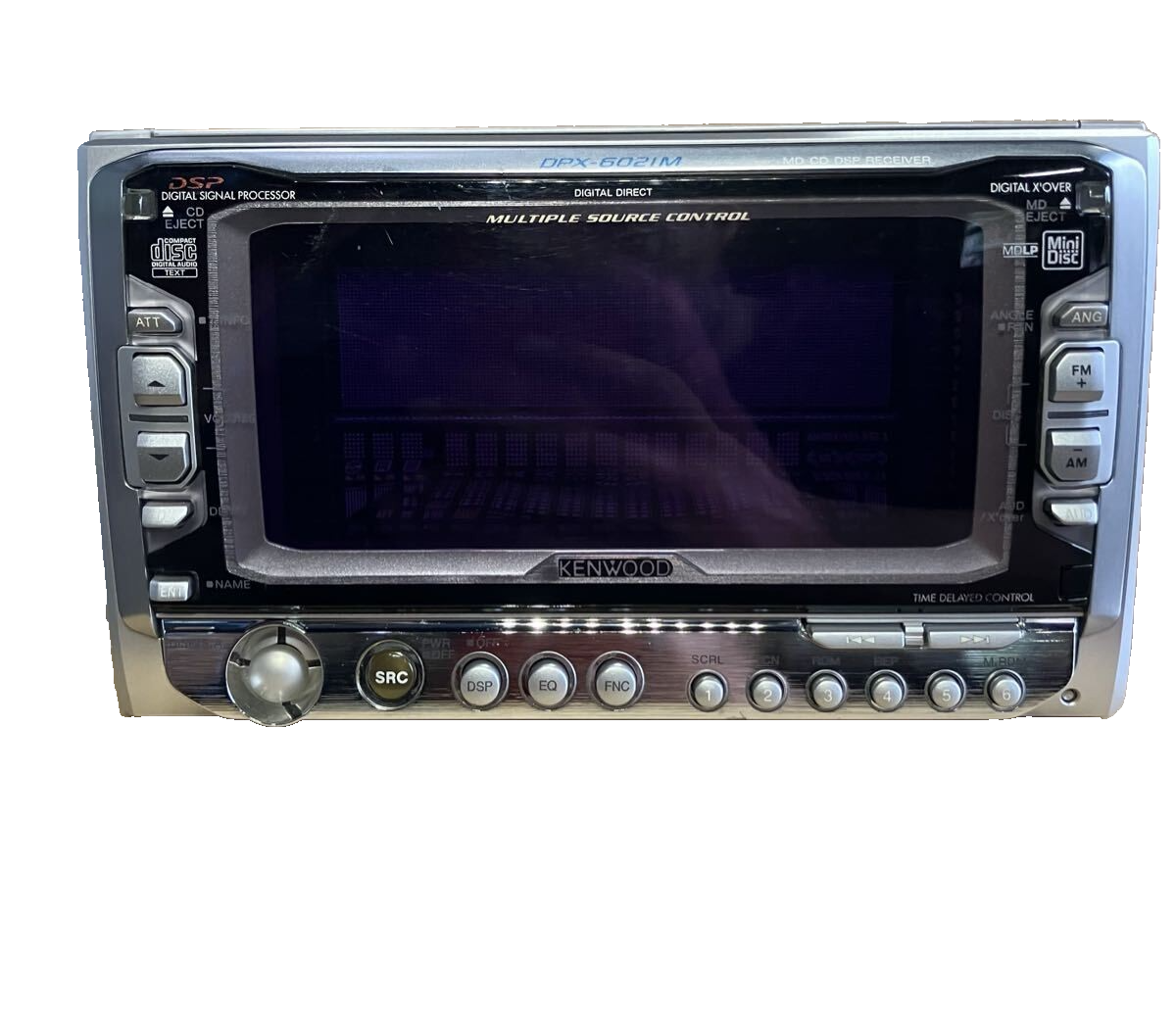 ♪CD/MD/テープ(KENWOOD)♪ KENWOOD DPX-990MD 2DIN CD MD Deck Player Operation confirmed