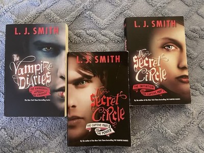 L. J. Smith Vampire Diaries & Secret Circle Paperback Fantasy Fiction Lot