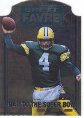 B2420 - 1996 Pro Line DC3 Straße Zum Super Bowl #13 Brett Favre - NM-MT
