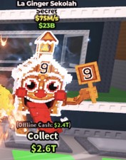 Roblox steal a brainrot la ginger esok sekolah 75 m/s