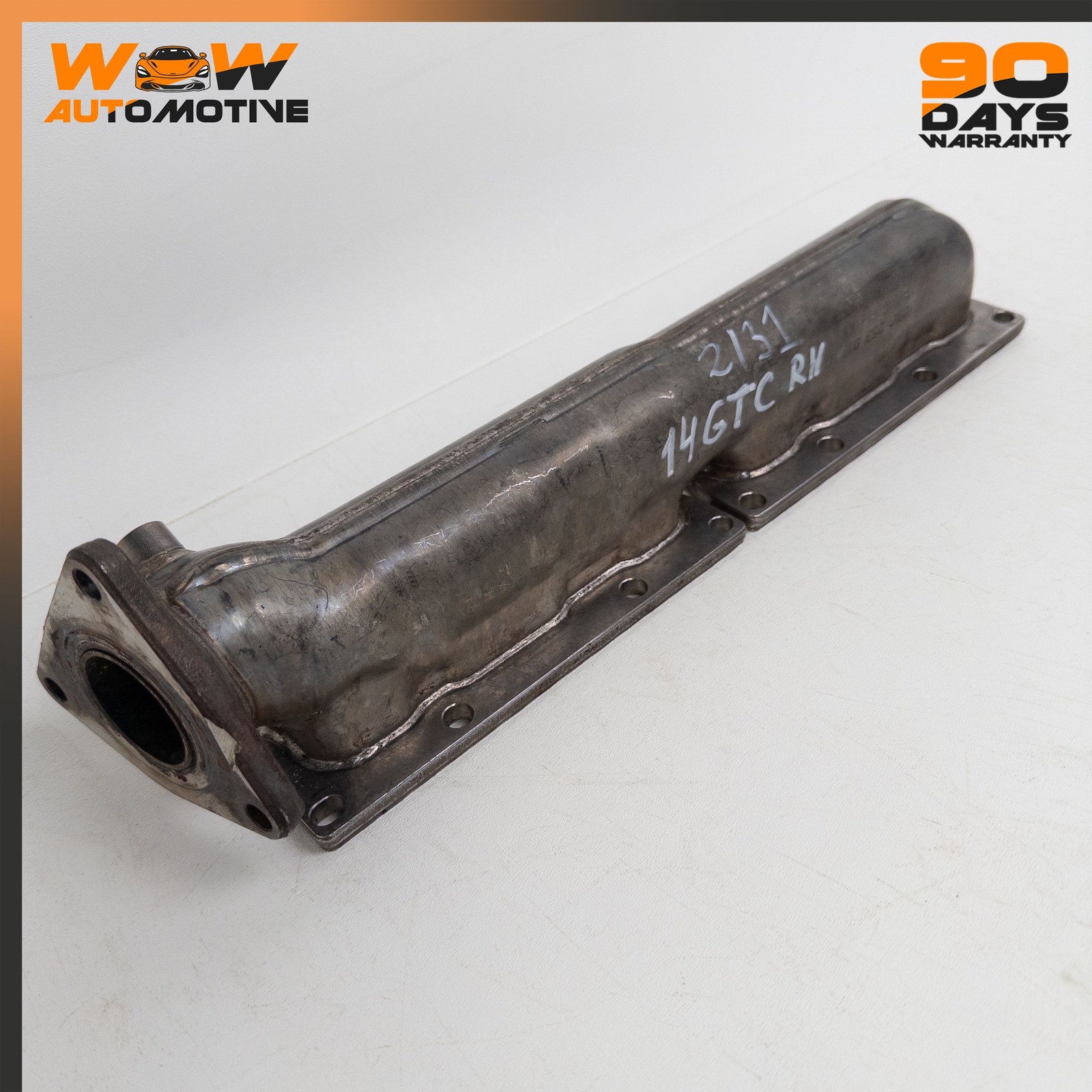 04-19 BENTLEY CONTINENTAL GT FLYING SPUR GTC 6.0L 12W RIGHT EXHAUST MANIFOLD OEM