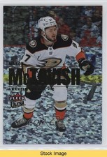 2023-24 Upper Deck Fleer Ultra Patterned Foilboard Mason McTavish #129 READ 0k70