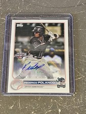 2022 Topps Pro Debut - Federico Polanco - RC Auto - Card #PD-190