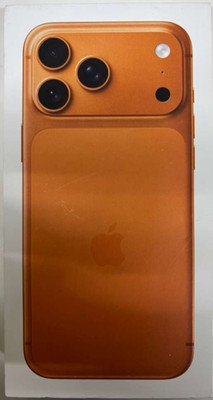 Original Apple iPhone 17 Pro Max Empty Box   Orange