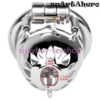 3MM Full Cover Steel Hollow Lock Piercing Chastity Cage Device Advanced Player