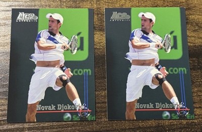 (2) 2011 Ace Authentic Match Point 2 #79 Novak Djokovic