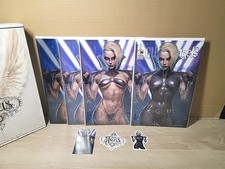 (4) Guns & Angels #0 Shikarii Ice Axe Comics w/ Limited Edition Metal Cover!