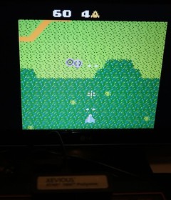 Atari 7800: XEVIOUS Cartridge - Tested & WORKS - see screenshots!