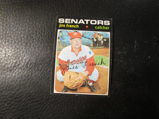 1971   TOPPS #399 JIM FRENCH  SENATORS    EXMT
