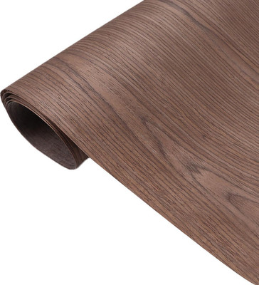 Natural Black Walnut Thin Wood Veneer - 23.6'' Extra Wide - Ideal for Furniture,
