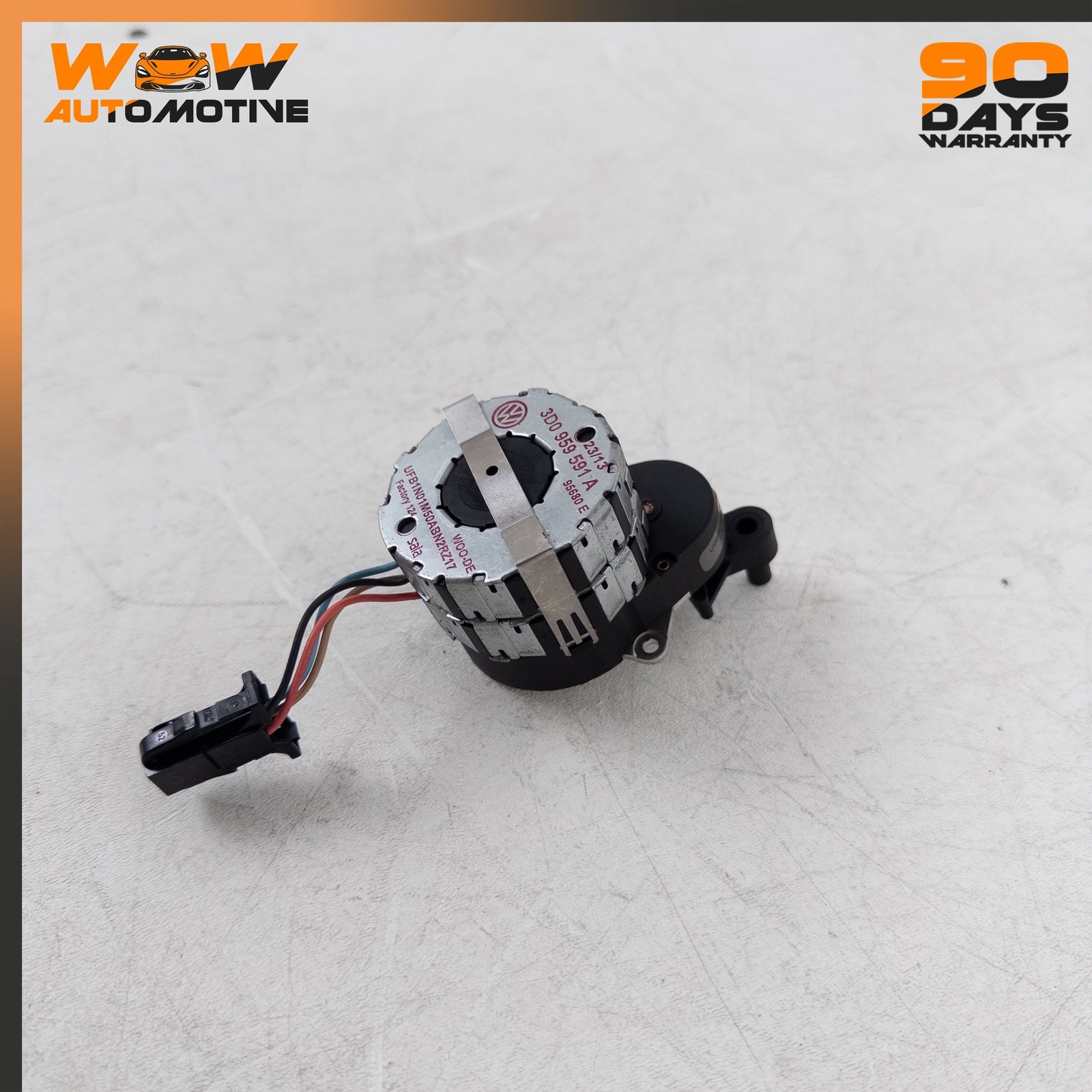 06-19 BENTLEY FLYING SPUR FRONT WIND DEFLECTOR MOTOR ACTUATOR 3D0959591A OEM
