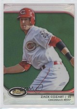 2012 Topps Finest Green Refractor 170/199 Zack Cozart #41 09j5