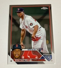 2023 Topps Chrome BRAYAN BELLO Rookie Card RC #57 Boston Red Sox