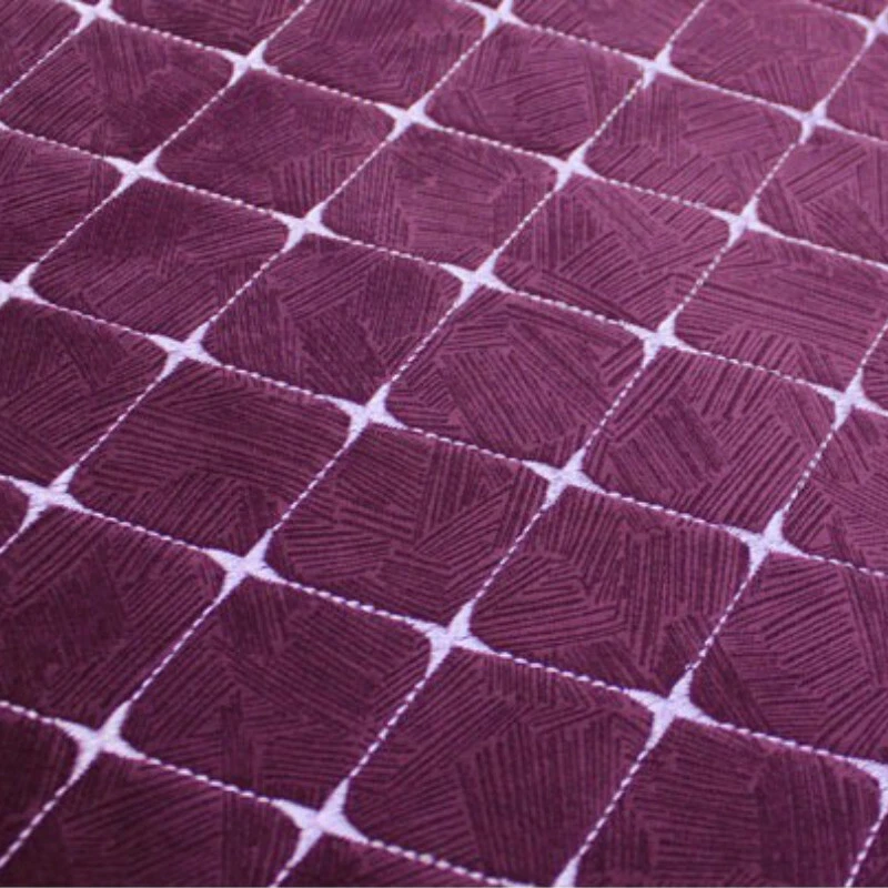 Dick Dutch samt Stoff Schwamm Gesteppt Plüsch Tuch DIY Polster Material - Bild 3 von 4