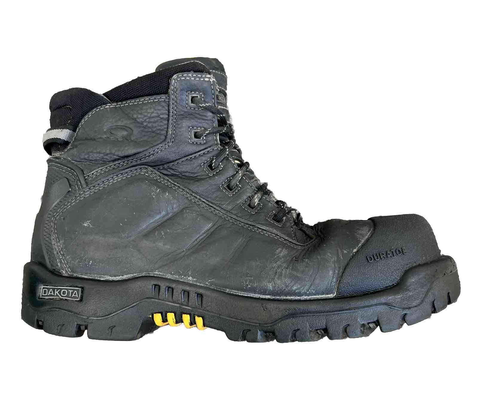 DAKOTA 6” Work Boots 6410 Composite Toe & Plate Slip Resistant 12W US Men