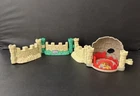 Vintage Fisher Price 2003 pirate castle replacement parts Mattel