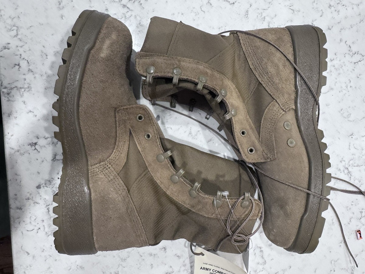 Brand New McRae Vibram Military USMC Combat Steel Toe Suede  display picture 3
