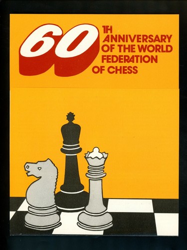 Postal History Kenya #319-323 FDC World Chess Federation FIDE 1984 Nairobi - Picture 3 of 6