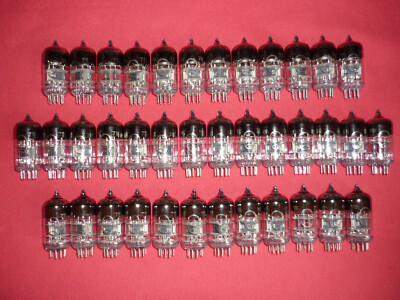 38pcs. 6N3P-I / 6Н3П-И ~ 6CC42, 2C51 Double triode NEW. Reflektor. VIII-1978