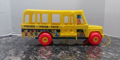 vintage fisher price school bus 192