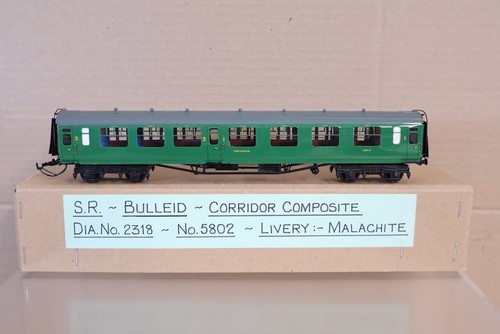 COMET MODELS KIT BUILT SOUTHERN SR BULLEID COMPOSITE CORRIDOR COACH 5802 om | Zustand: Used
