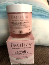 NIB Pacifica Vegan Collagen Overnight Recovery Cream Anti-Aging - 50mL/1.7oz 