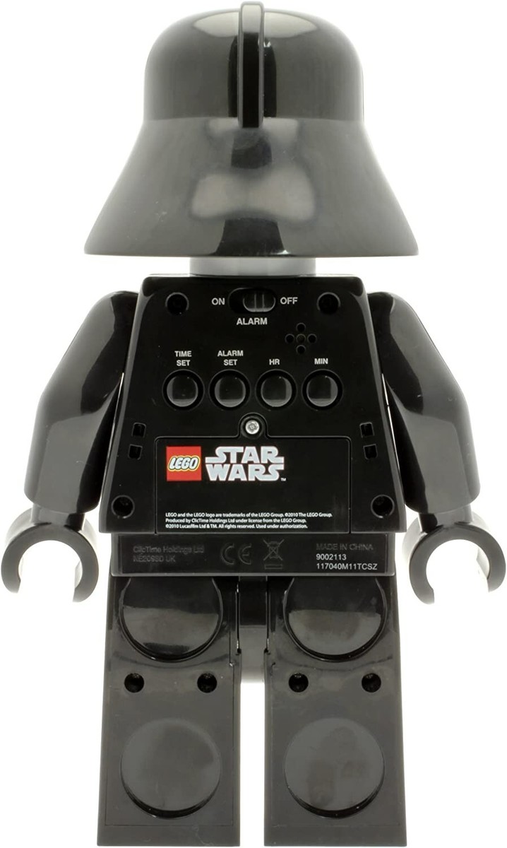 LEGO Star Wars 9002113 Darth Vader Kids Minifigure Light Up Alarm