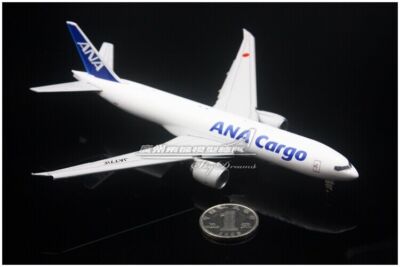 1:400 JC WINGS ANA Cargo BOEING 777-200F Airfreighter Diecast Flap