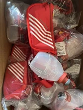 Nathan Swift Plus 10 Oz Squeeze bottle Red  Red Adjustable Belt OSFM