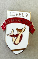 NEW GYMNASTICS Lapel Pin LEVEL 9