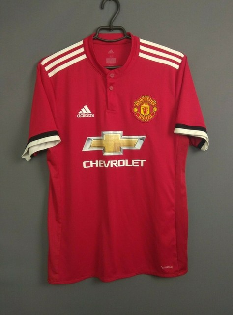 Pogba Manchester United Jersey Medium 2018 Shirt BS1214 adidas Soccer Ig93  for sale online | eBay