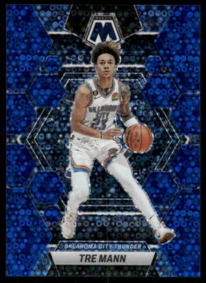 2022-23 Panini Mosaic #186 Tre Mann Fast Break Blue #/85 | eBay