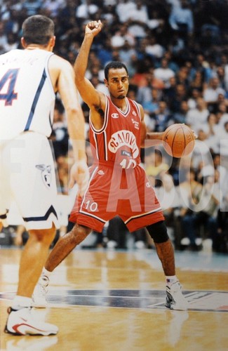 Fanion Vintage Grand Format Scavolini Basket Pesaro - Années 80 - Collection Basketball