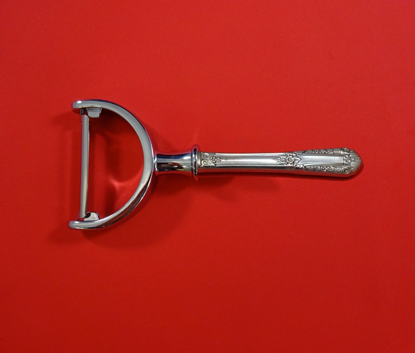 Inaugural by State House Sterling Silver Vegetable Peeler HHWS Custom Made 6"