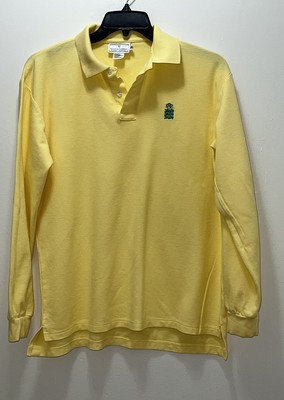 Kent And Curwen Vintage Long Sleeve Yellow Polo Men Size XL | eBay