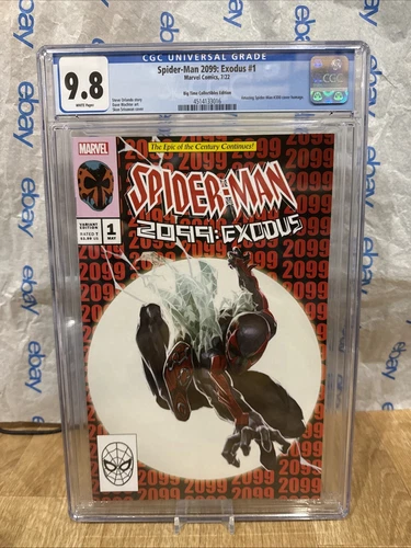 SPIDER-MAN 2099 EXODUS #1 SKAN HOMAGE 300 EXPO DALLAS 2022 Cgc 9.8 Graded Comic
