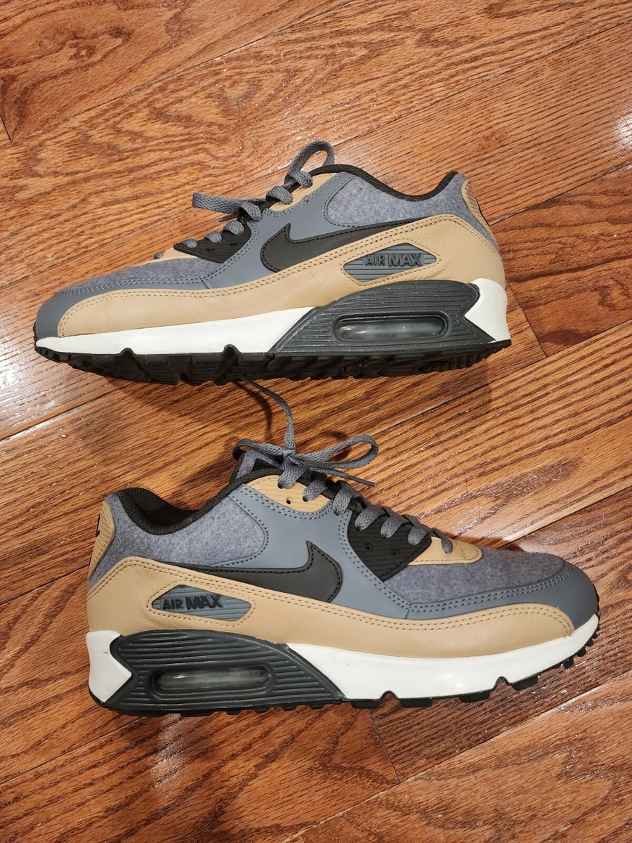 nike mens air max 90 premium wool pack shoes