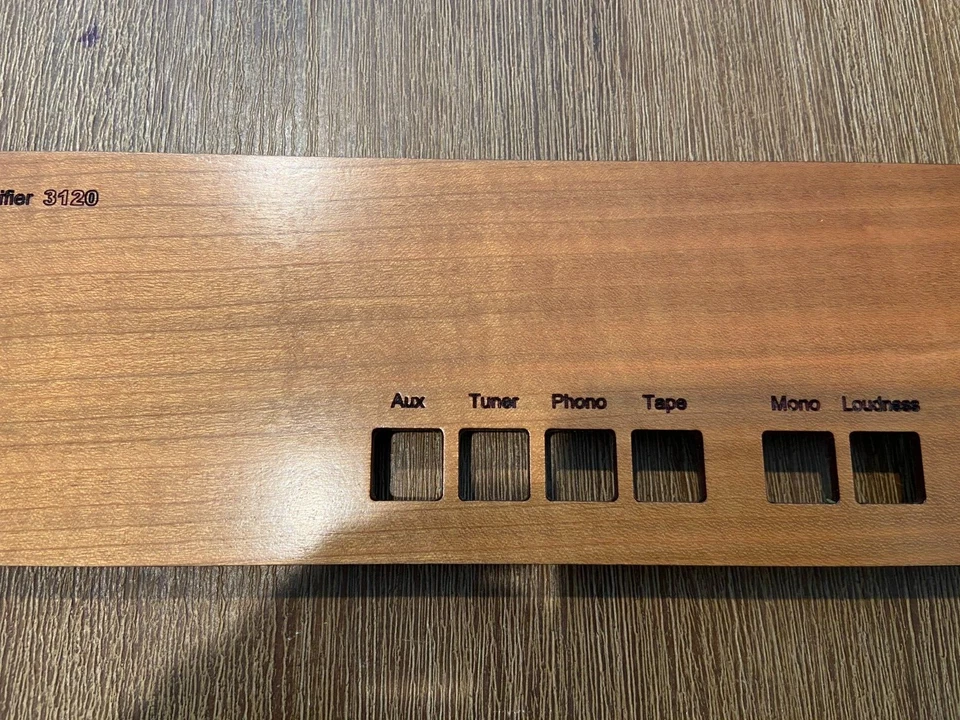 Placa frontal NAD 3120 Satin Cherry #005 amplificador no incluido HACER OFERTA Foto 3 de 4