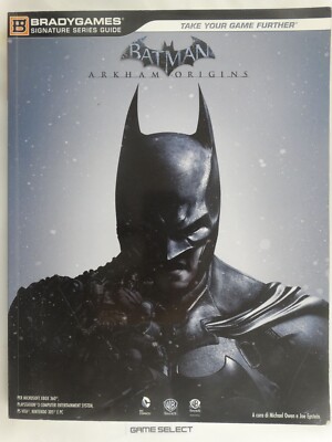 BATMAN ARKHAM ORIGINS PC PS3 XBOX 360 OFFIZIELLER STRATEGISCHER LEITFADEN ITA ITALIENISCH