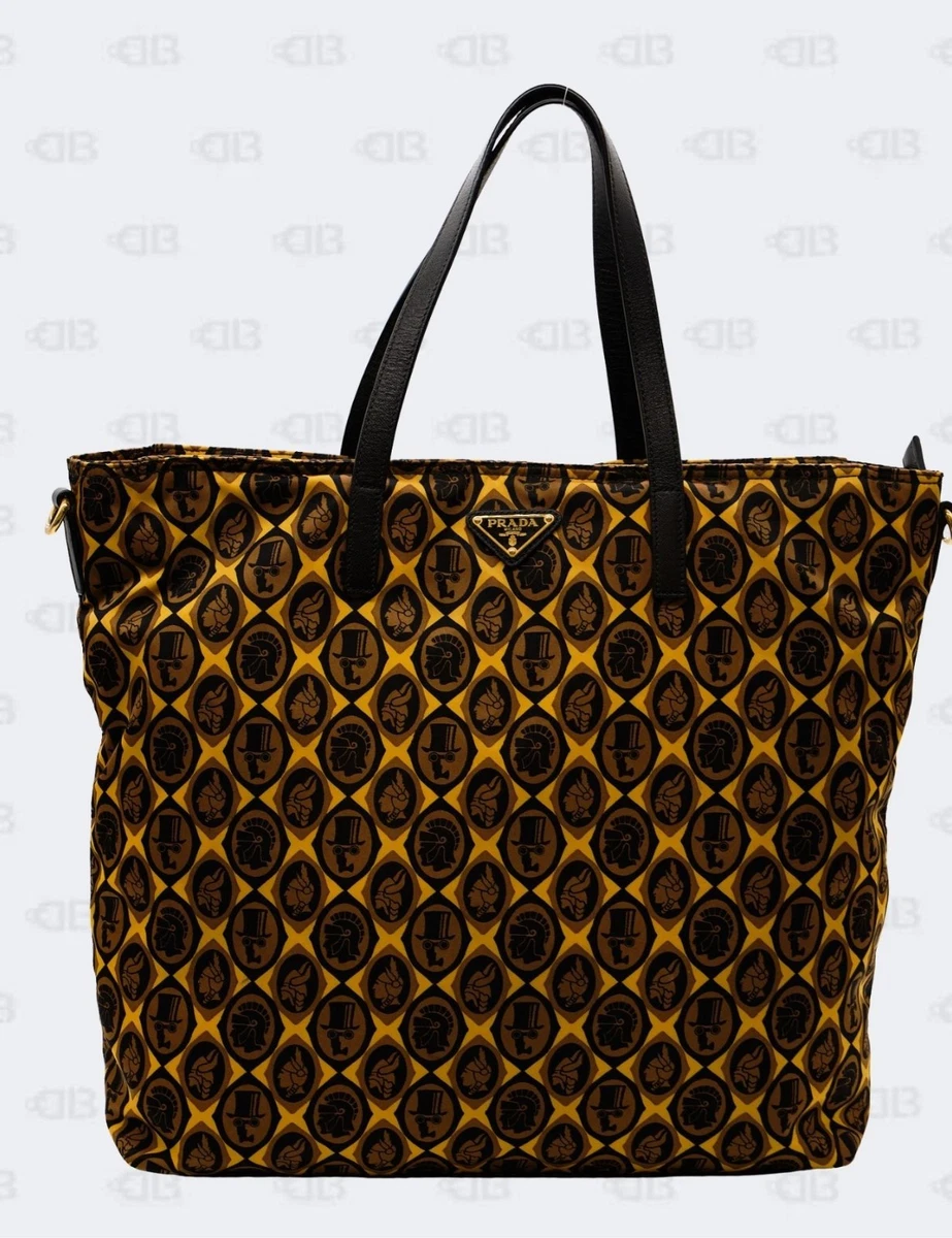 PRADA Tessuto Nylon Exterior Tote Bags & Handbags for Women for
