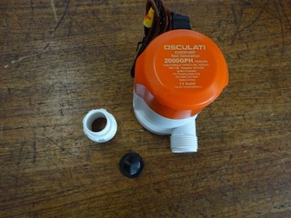 Osculati Europump 2000 GPH / 12 Volt / Restposten / unvollständig (0042)