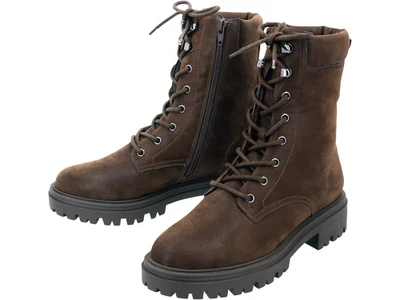 esmara® Damen Schnürboot (Braun, 37) - B-Ware neuwertig