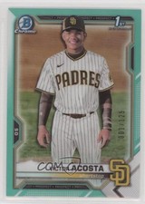 2021 Bowman Chrome Prospects Aqua Refractor 1/125 Victor Acosta #BCP-151 nd3