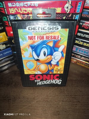 Sonic the Hedgehog: Not For Resale (Sega Genesis, 1991) Keine Anleitung 