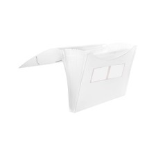 FolderSys 7000104 Expanding File A4 Polypropylene 12 Pockets Transparent Pack of